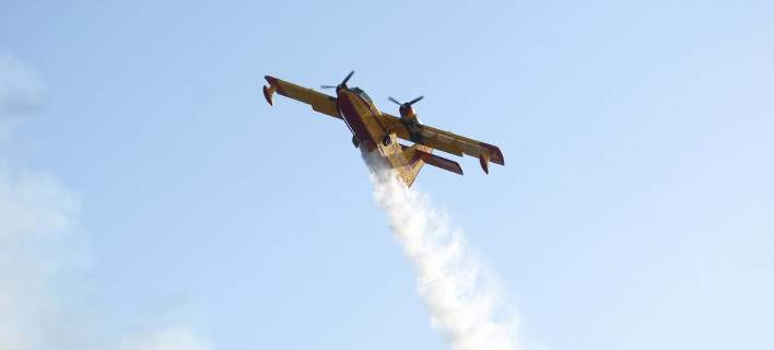 Σε υψηλή ετοιμότητα τα Canadair -Μεγάλος κίνδυνος για πυρκαγιά εξαιτίας του καύσωνα